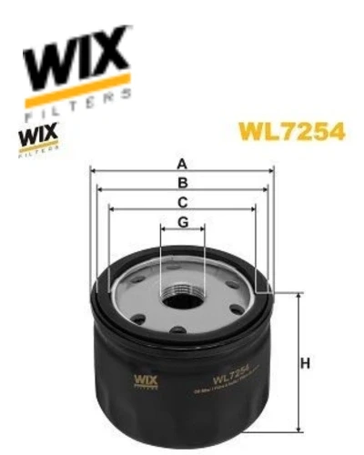 فلتر زيت -  رينو سنديرو / ستب واي - ويكس