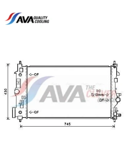 ردياتير 1.4 T - اوبل استرا NRF - J