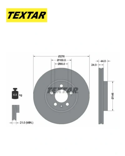 طقم طنابير امامي A7 1.4 - دون