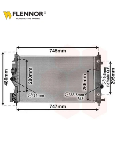 ردياتير- استرا J 1.6 / انسيجنيا - فلينور