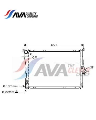 ردياتير AVA - E90
